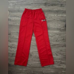 Forever 21 Red women’s Jogger Pants with Tokyo Patch